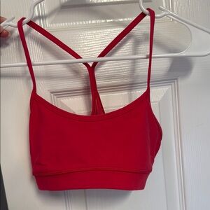 Lululemon Hot Pink Strappy Back Bra